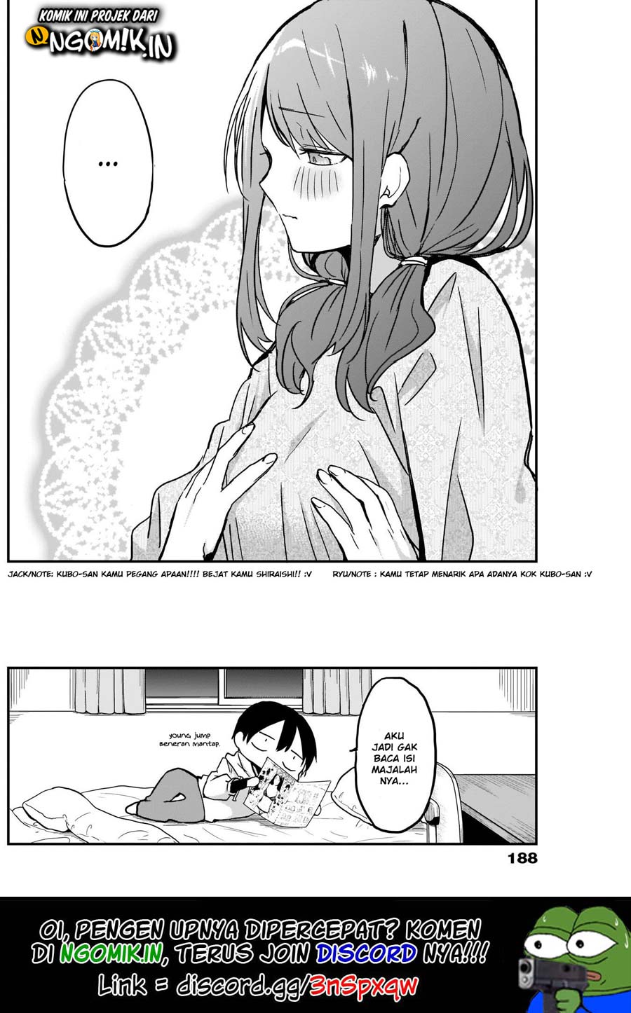 Kubo-san wa Boku (Mobu) wo Yurusanai Chapter 10