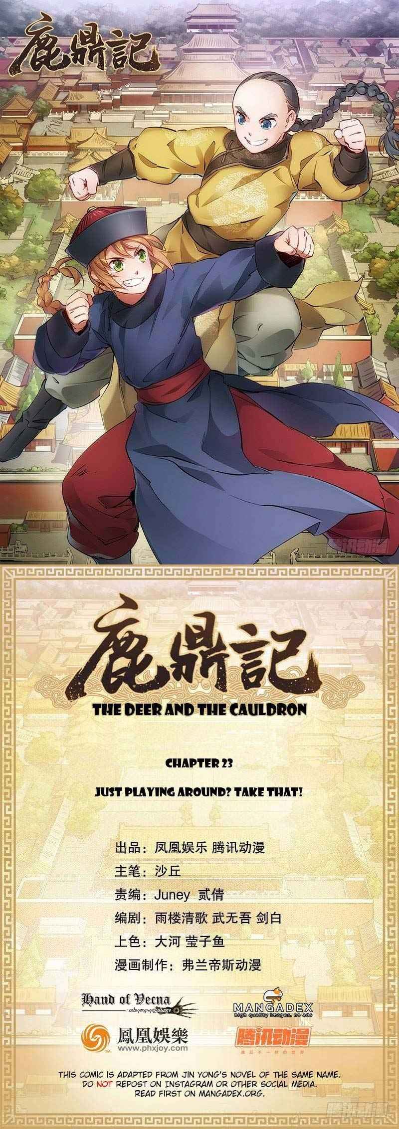 The Deer and the Cauldron Chapter 23