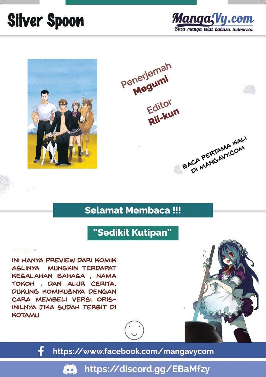 Silver Spoon Chapter 119