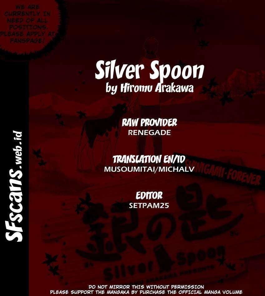 Silver Spoon Chapter 13