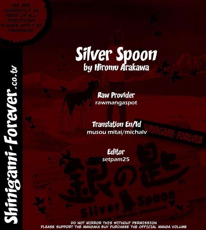 Silver Spoon Chapter 5