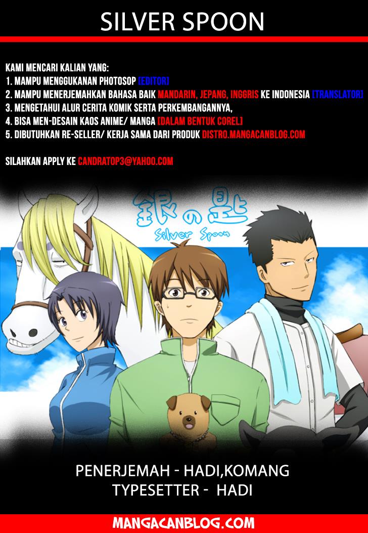 Silver Spoon Chapter 64