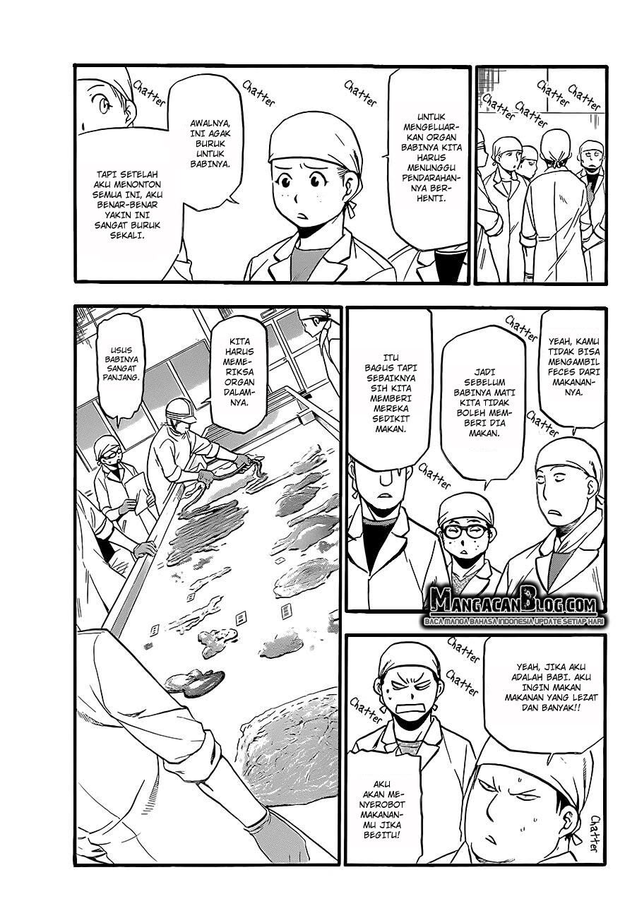 Silver Spoon Chapter 77