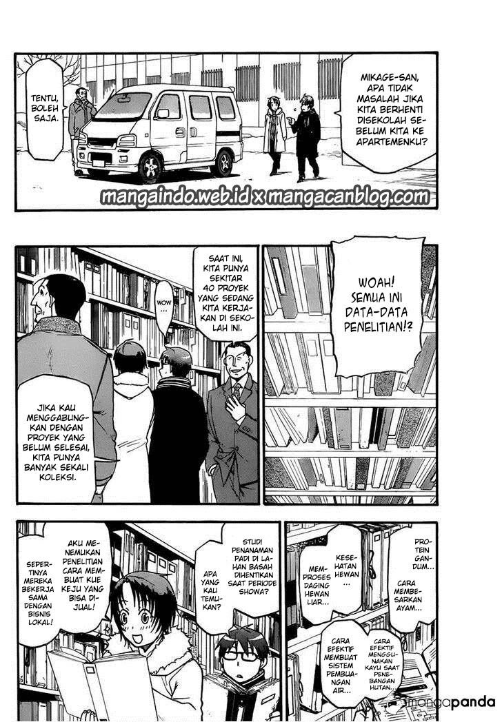 Silver Spoon Chapter 96