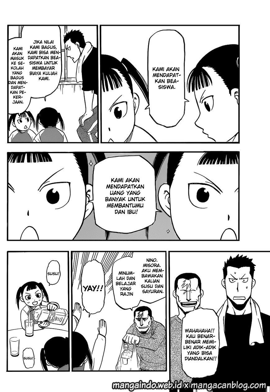 Silver Spoon Chapter 99