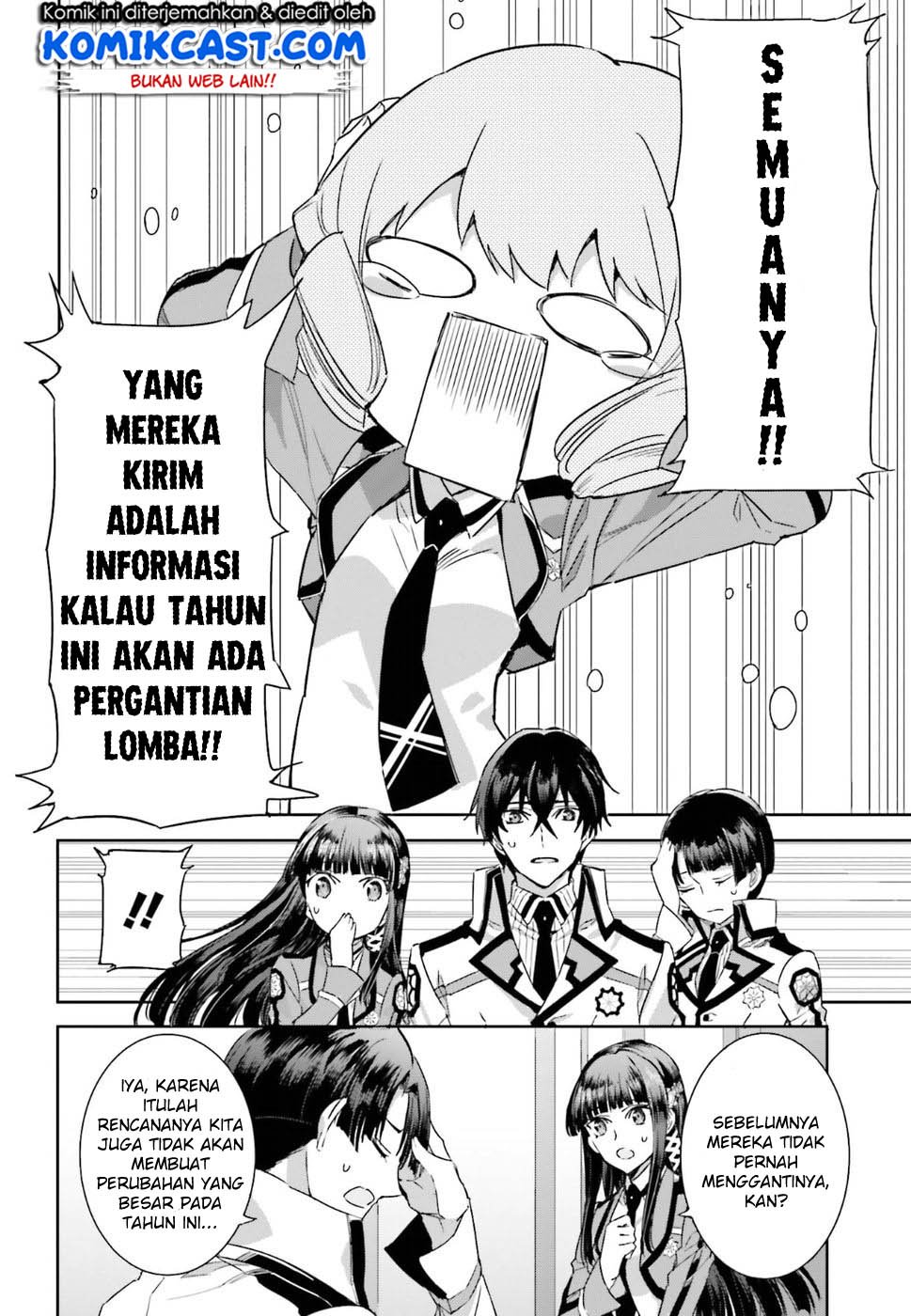 Mahouka Koukou no Rettousei: Steeplchase-hen Chapter 1