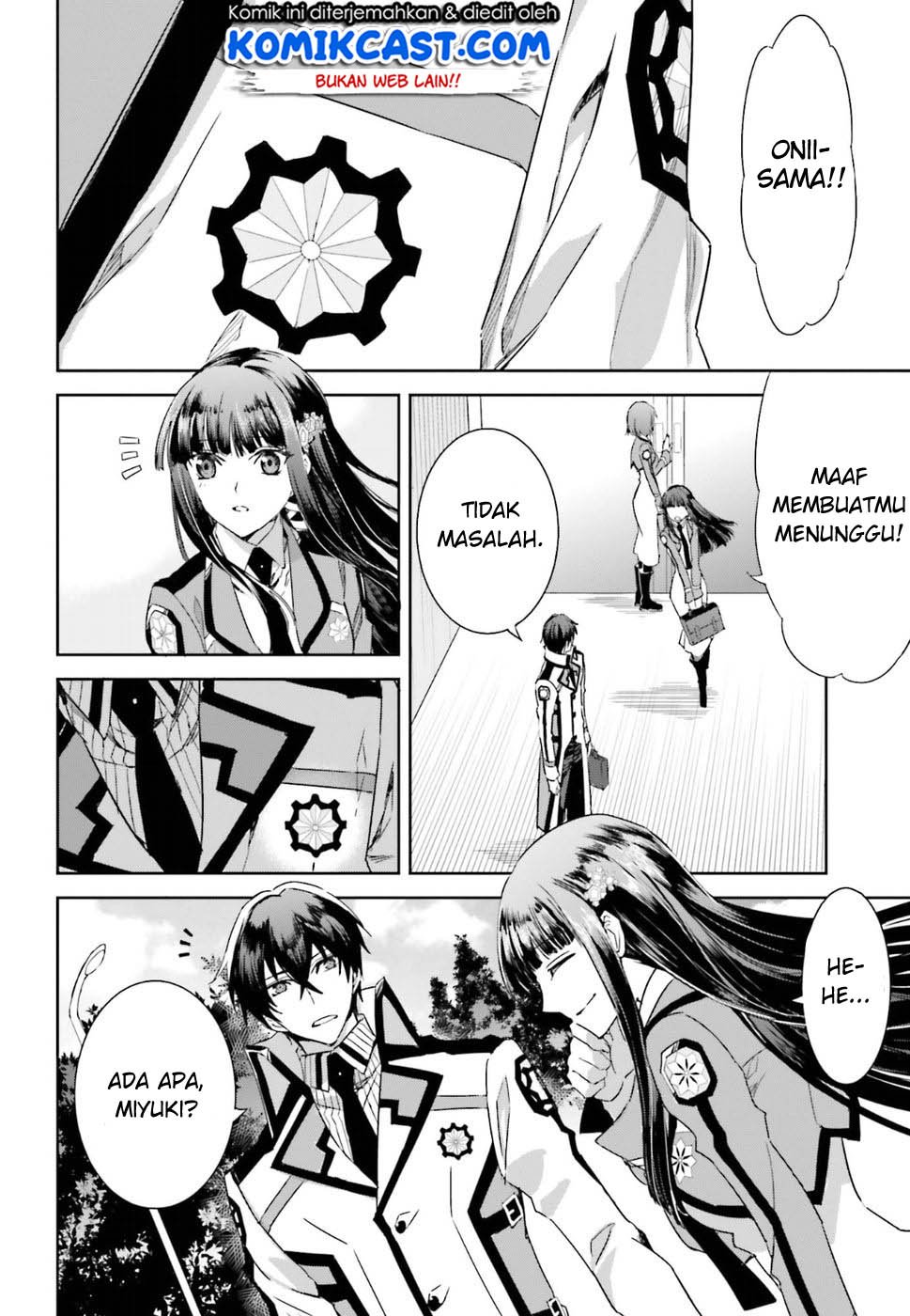 Mahouka Koukou no Rettousei: Steeplchase-hen Chapter 1