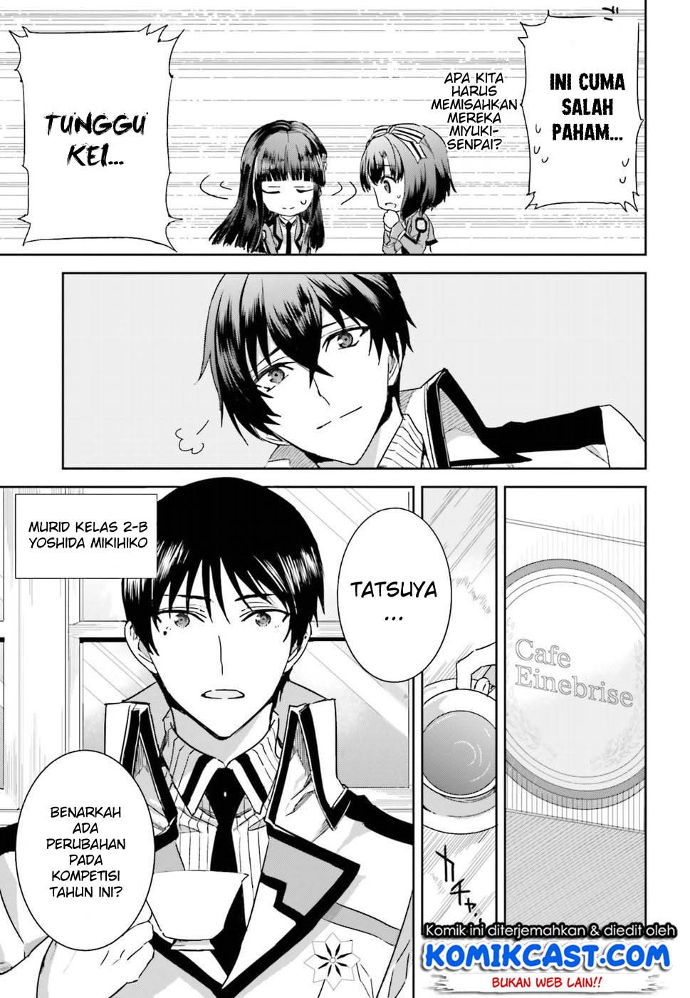 Mahouka Koukou no Rettousei: Steeplchase-hen Chapter 1