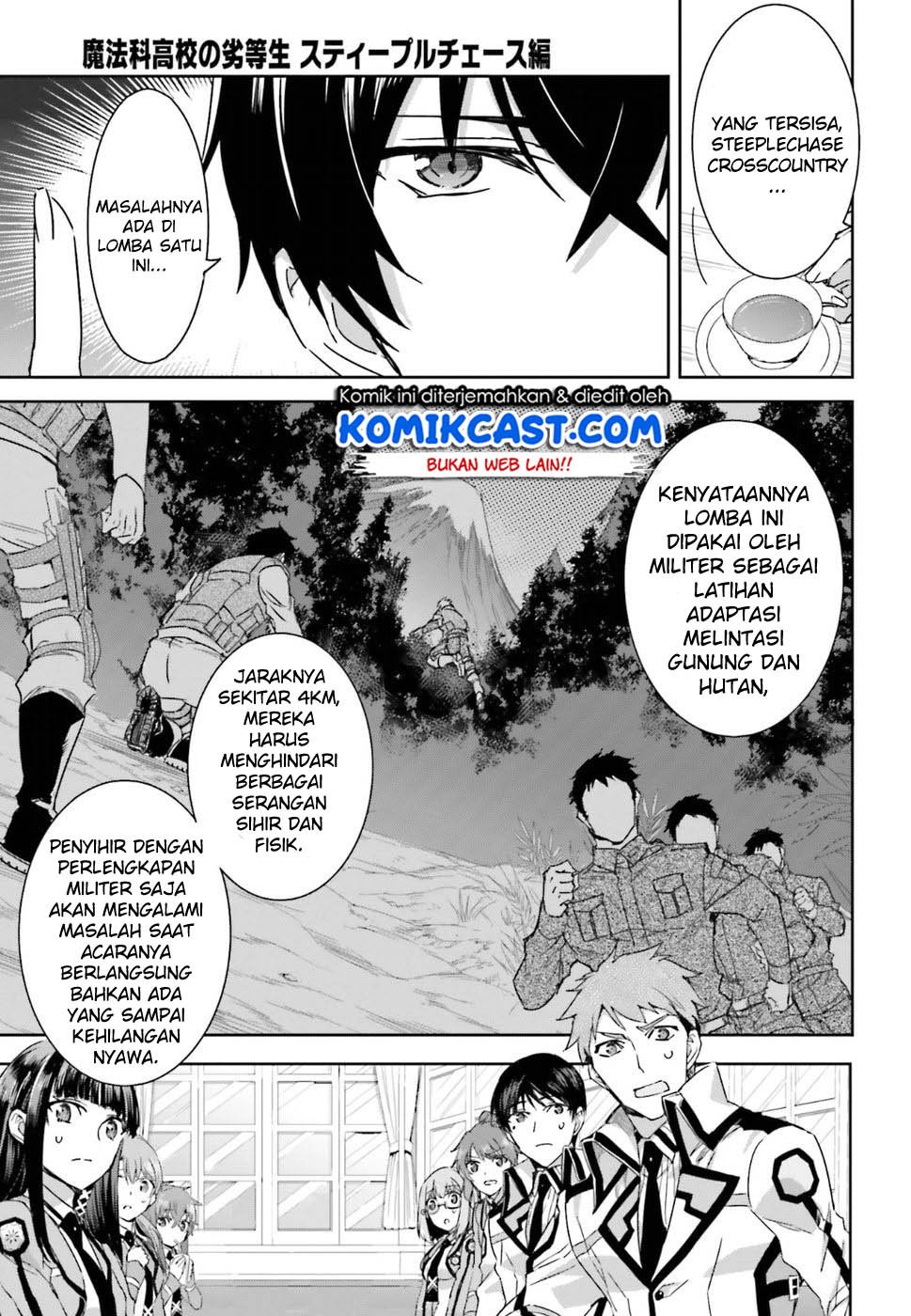 Mahouka Koukou no Rettousei: Steeplchase-hen Chapter 1