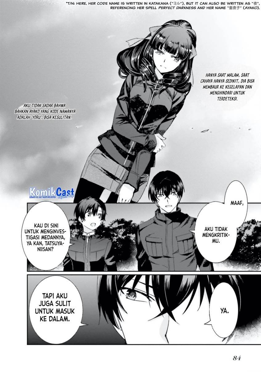 Mahouka Koukou no Rettousei: Steeplchase-hen Chapter 10