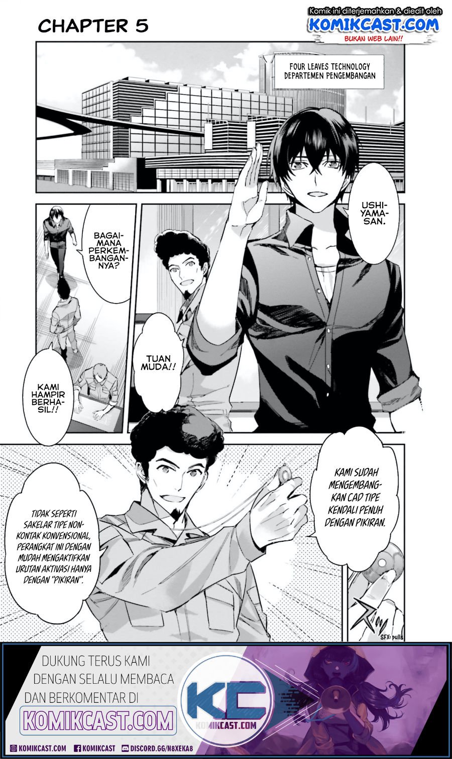 Mahouka Koukou no Rettousei: Steeplchase-hen Chapter 5