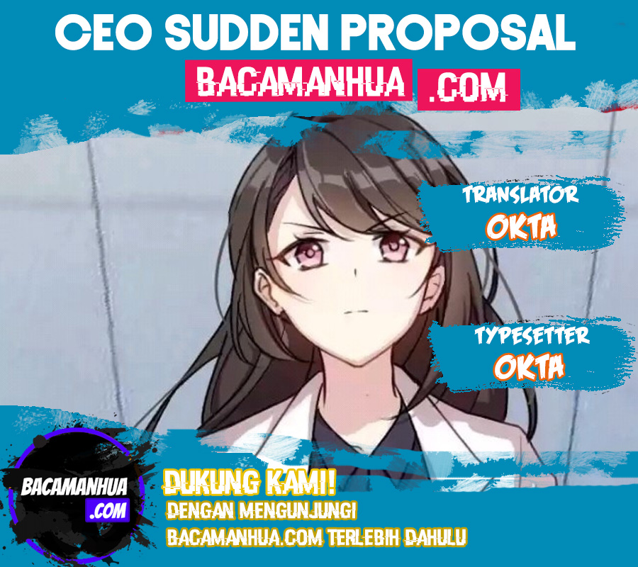CEO’s Sudden Proposal Chapter 12