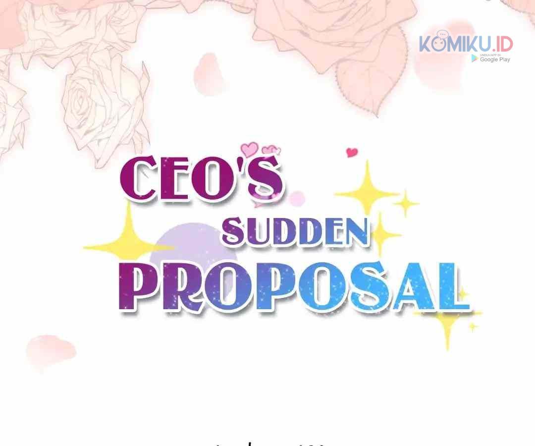 CEO’s Sudden Proposal Chapter 91