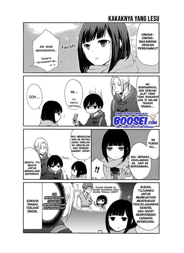 Tanaka-kun wa Itsumo Kedaruge Chapter 15