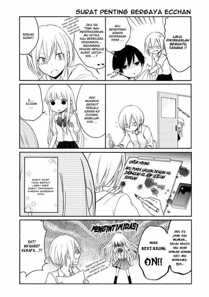 Tanaka-kun wa Itsumo Kedaruge Chapter 21