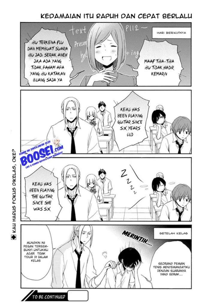 Tanaka-kun wa Itsumo Kedaruge Chapter 28