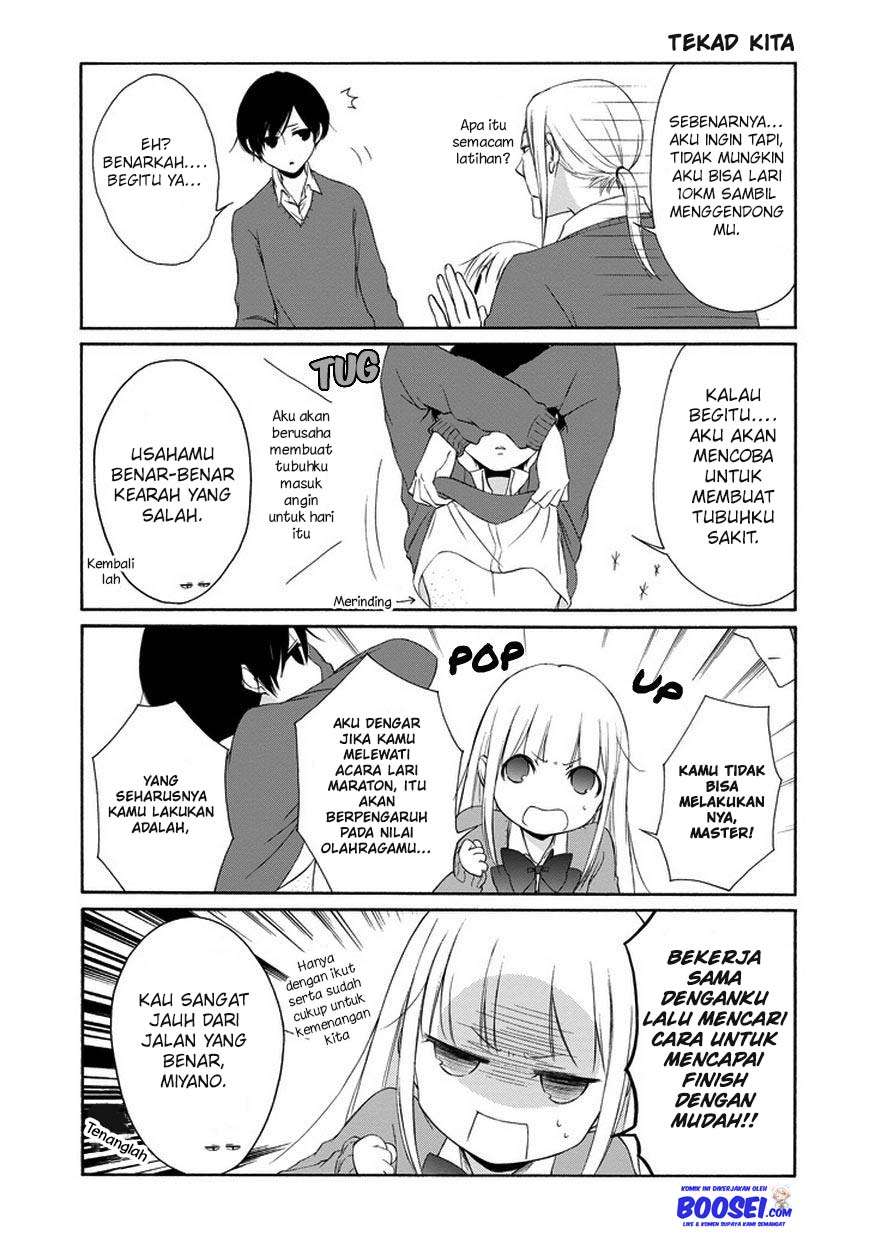 Tanaka-kun wa Itsumo Kedaruge Chapter 34