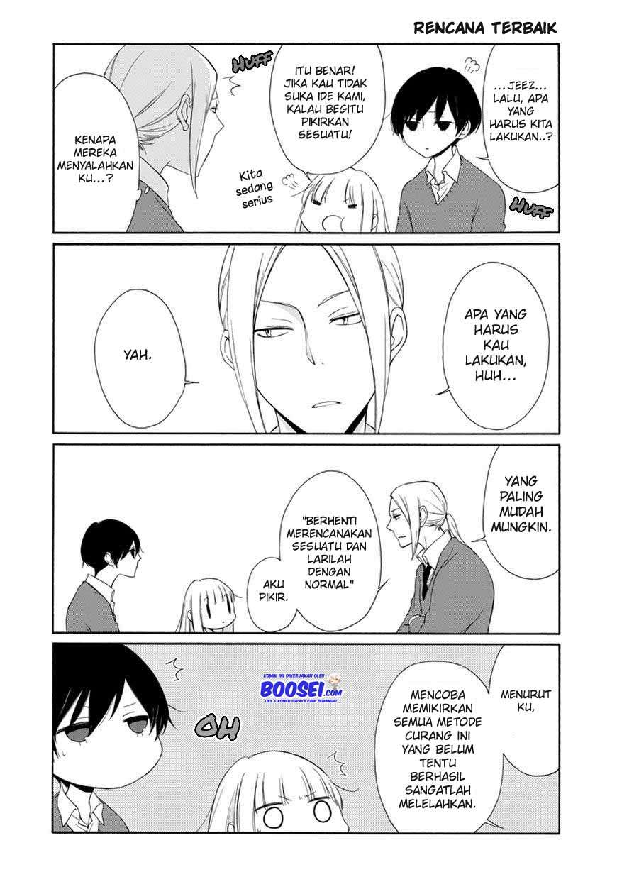 Tanaka-kun wa Itsumo Kedaruge Chapter 34