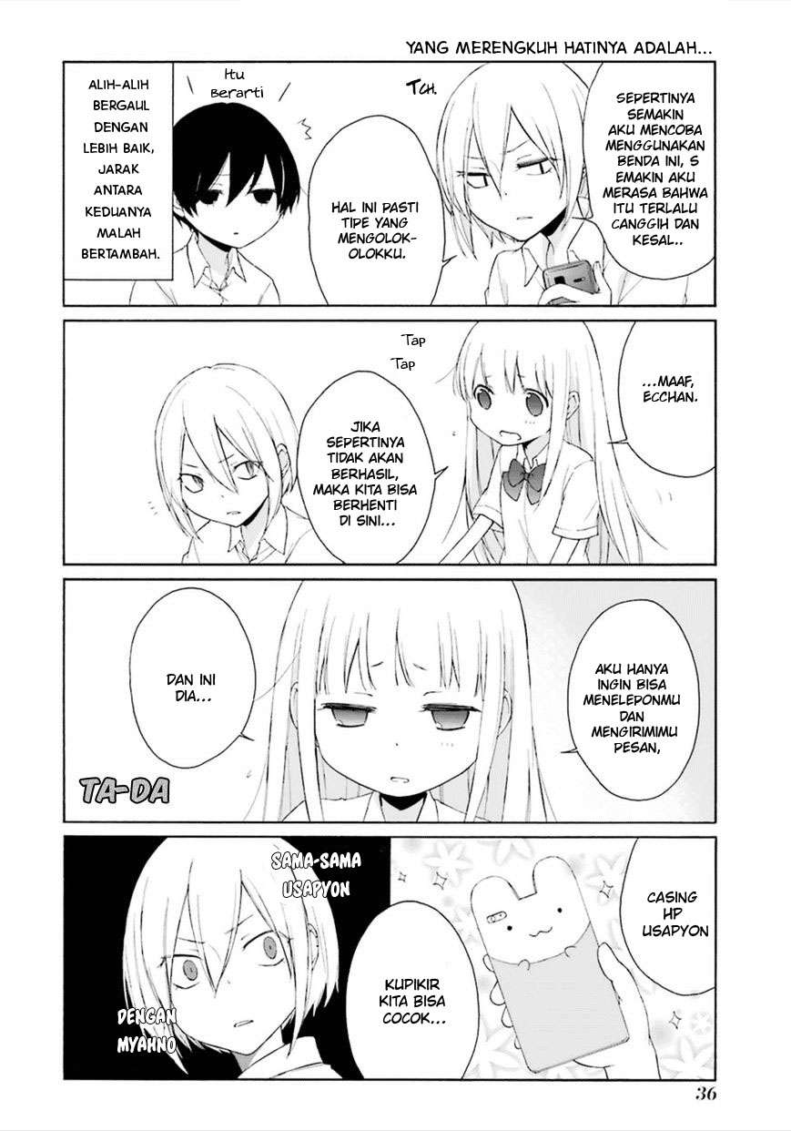 Tanaka-kun wa Itsumo Kedaruge Chapter 42