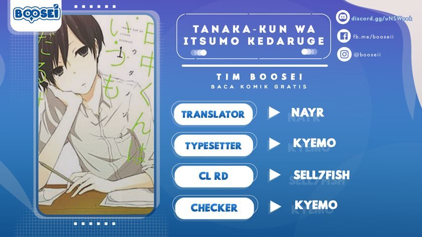 Tanaka-kun wa Itsumo Kedaruge Chapter 5