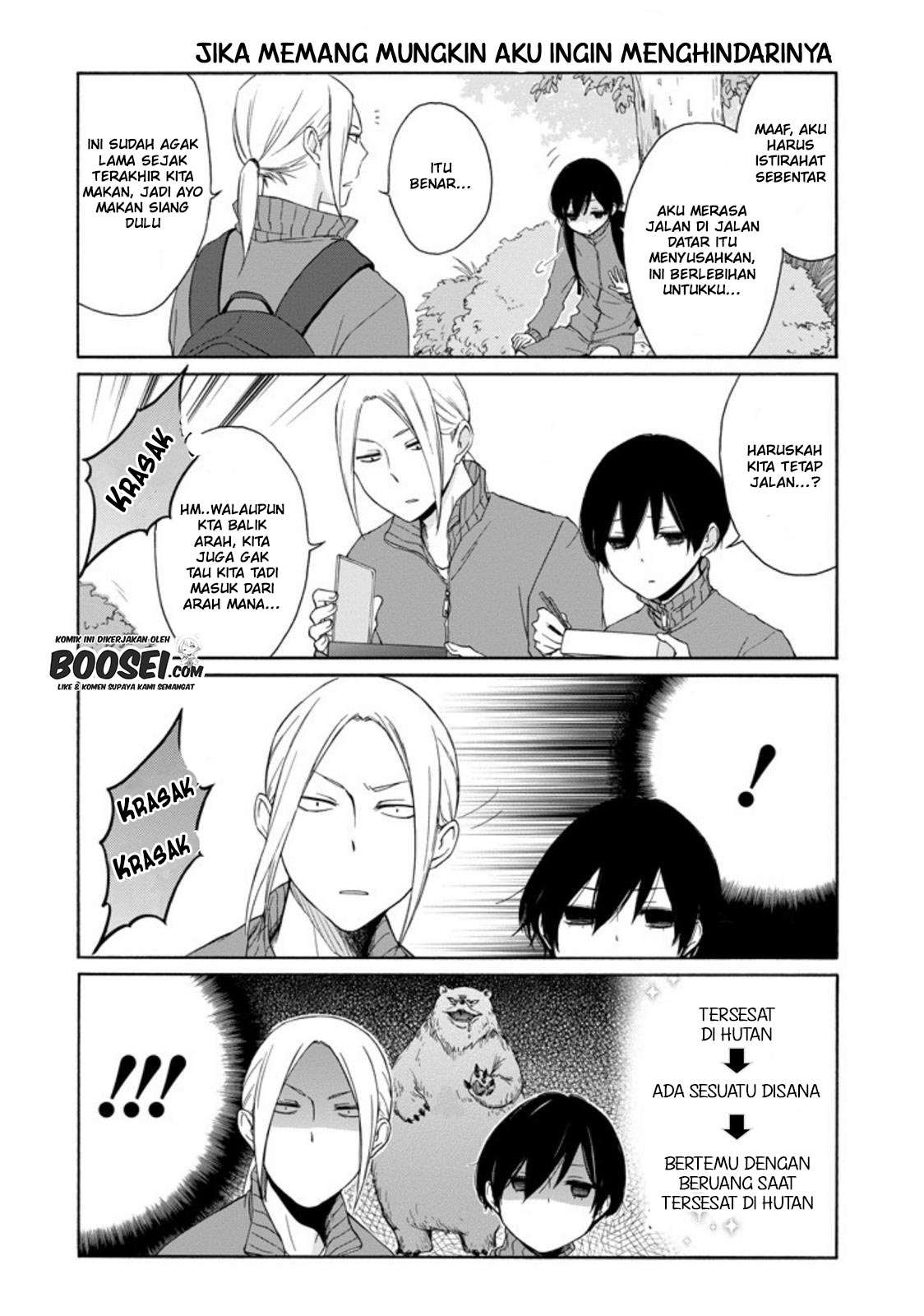 Tanaka-kun wa Itsumo Kedaruge Chapter 55