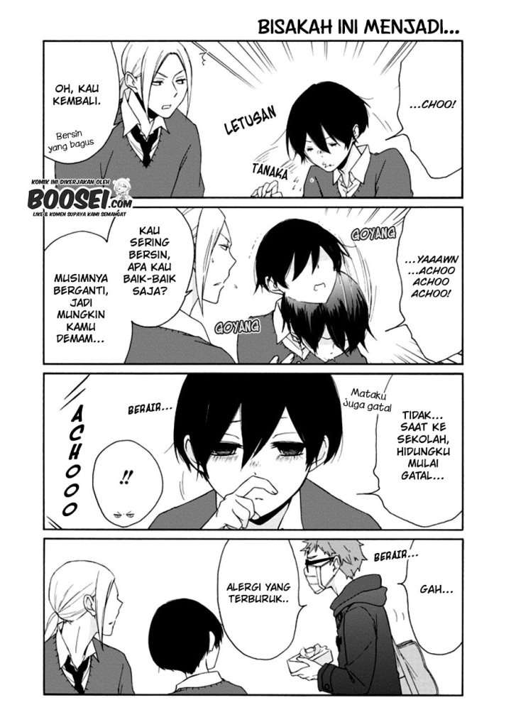 Tanaka-kun wa Itsumo Kedaruge Chapter 63