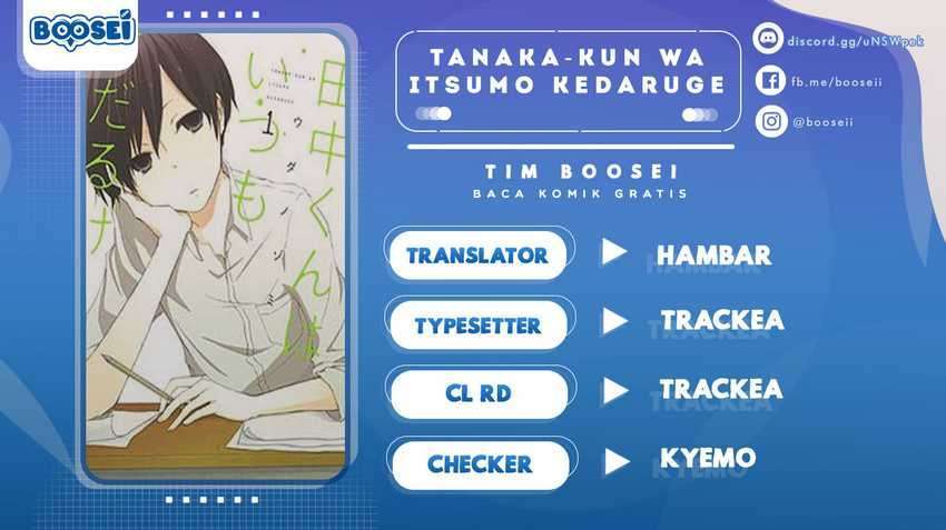 Tanaka-kun wa Itsumo Kedaruge Chapter 84