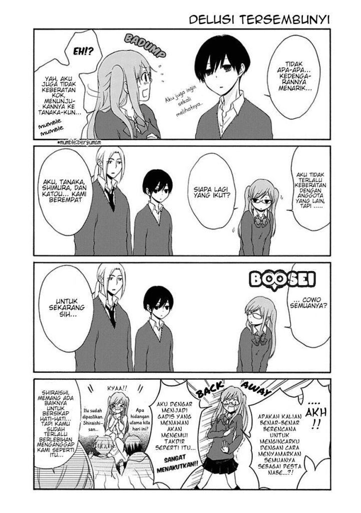 Tanaka-kun wa Itsumo Kedaruge Chapter 9