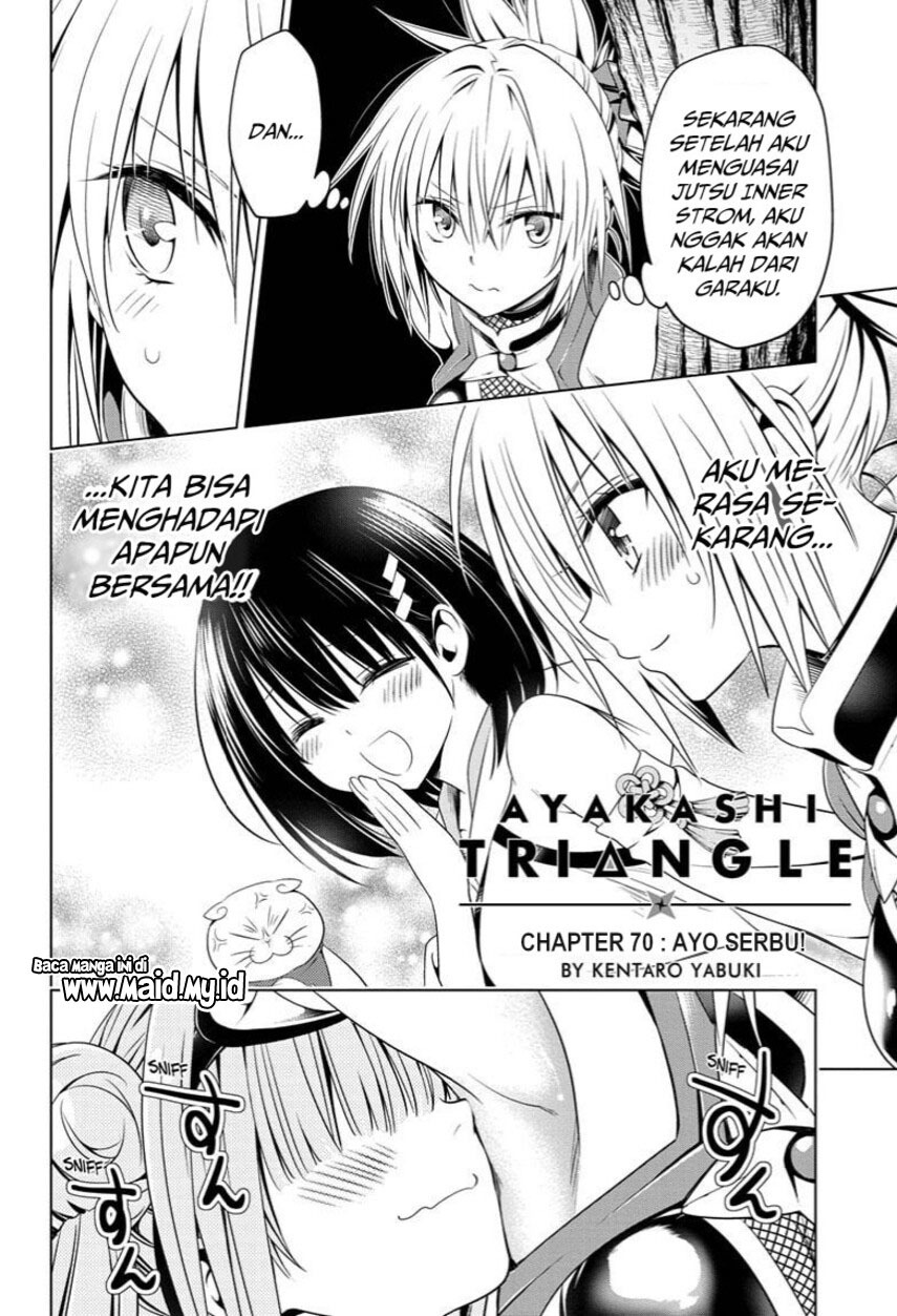Ayakashi Triangle Chapter 70