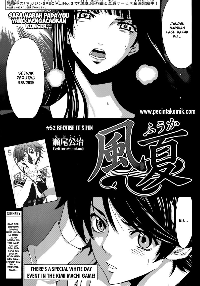 Fuuka Chapter 52