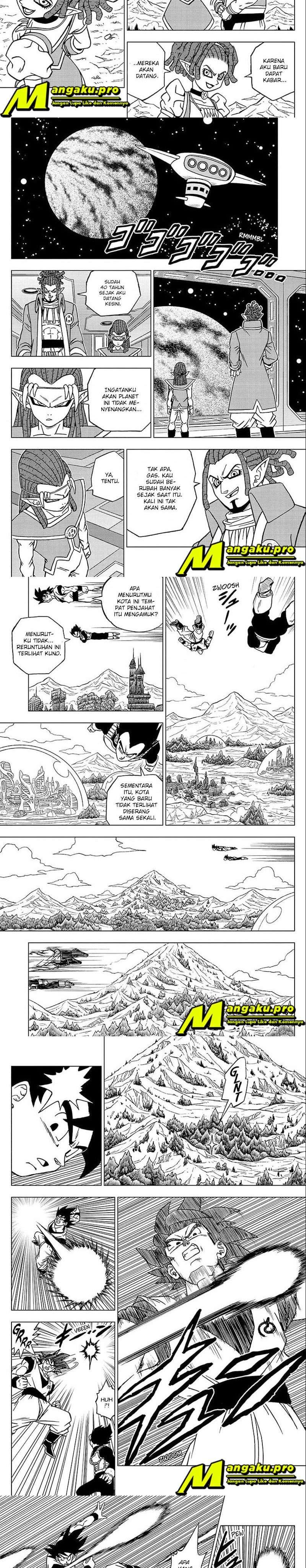 Dragon Ball Super Chapter 72.1