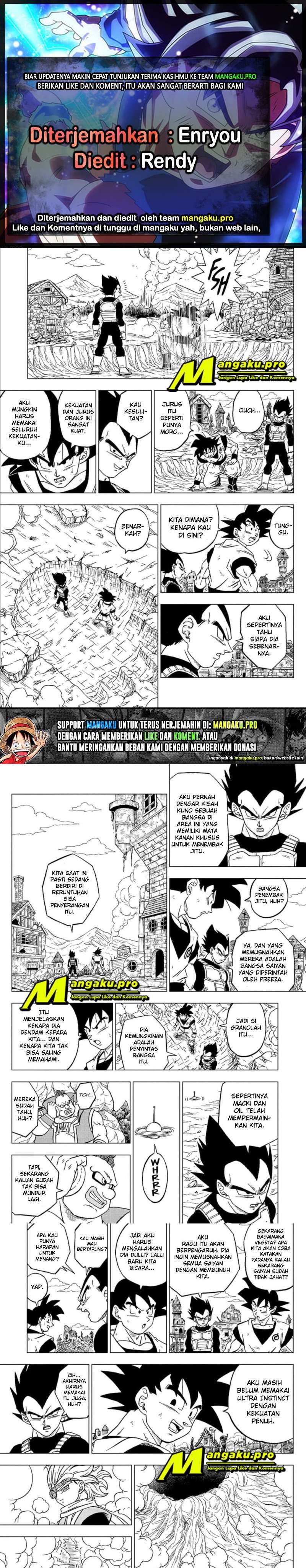 Dragon Ball Super Chapter 73.2