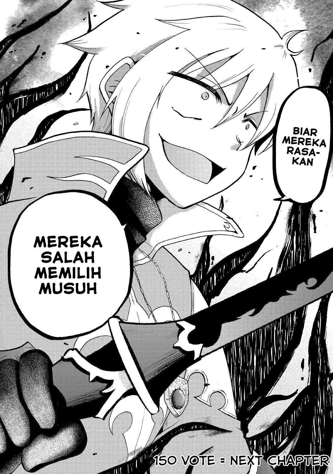 Zensei wa Ken Mikado. Konjou Kuzu Ouji Chapter 4