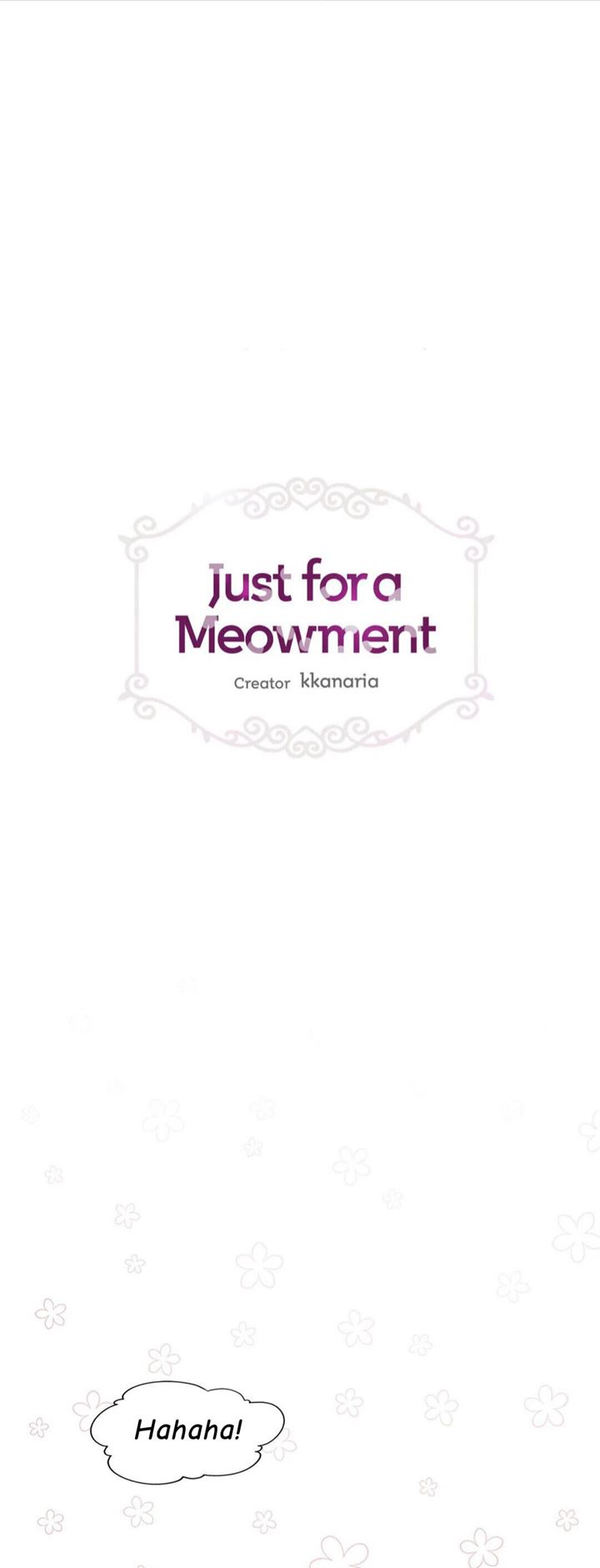 Just for a Meowment Chapter 70