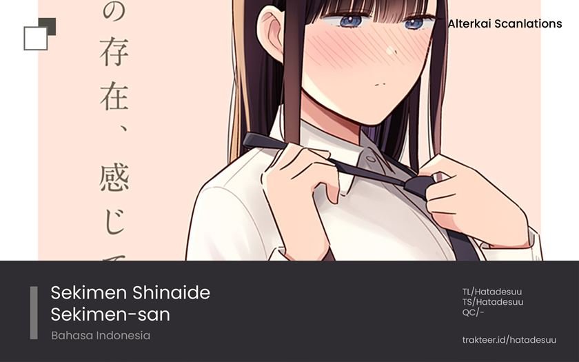 Sekimen Shinaide Sekime-san (Serialization) Chapter 14