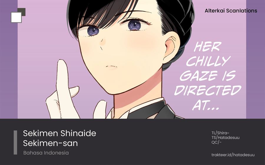 Sekimen Shinaide Sekime-san (Serialization) Chapter 32