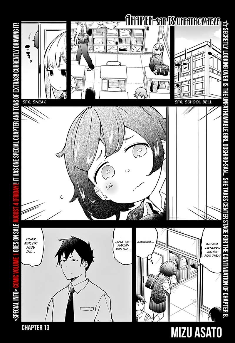 Aharen-san wa Hakarenai Chapter 13