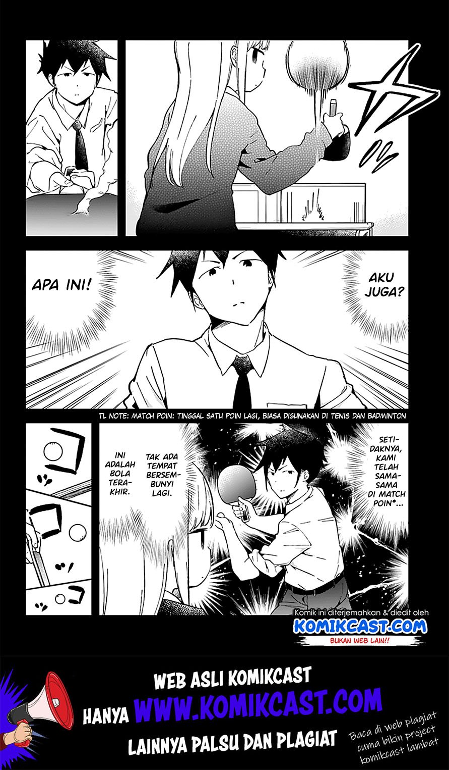 Aharen-san wa Hakarenai Chapter 21