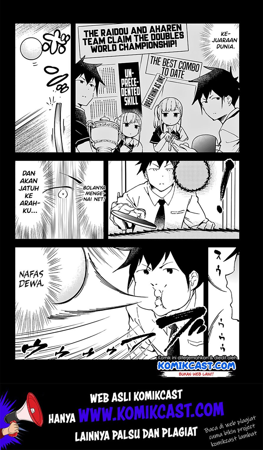 Aharen-san wa Hakarenai Chapter 21