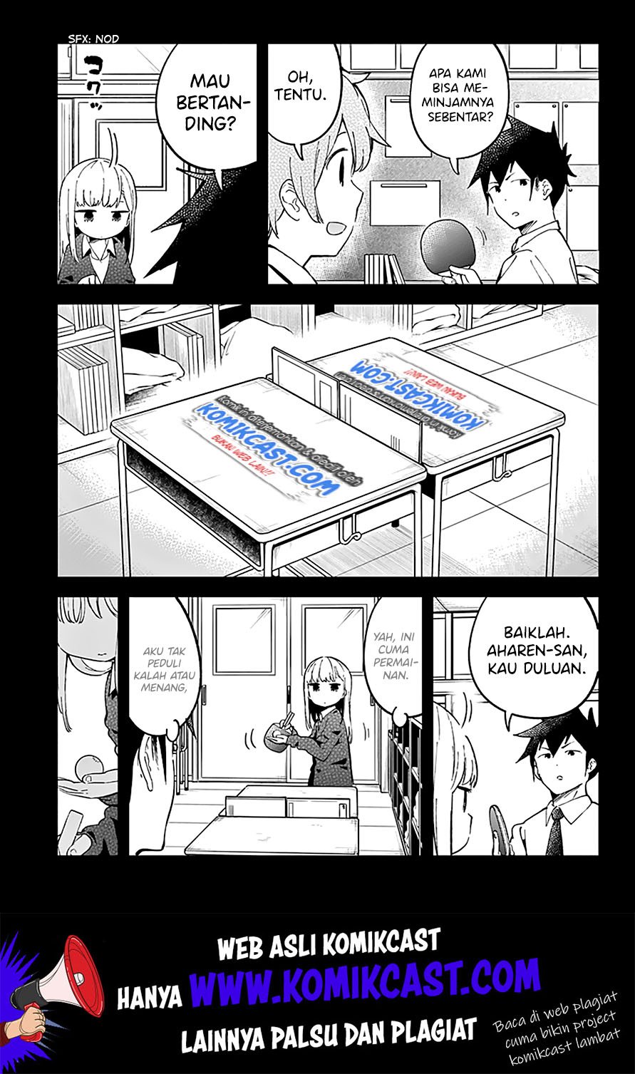 Aharen-san wa Hakarenai Chapter 21