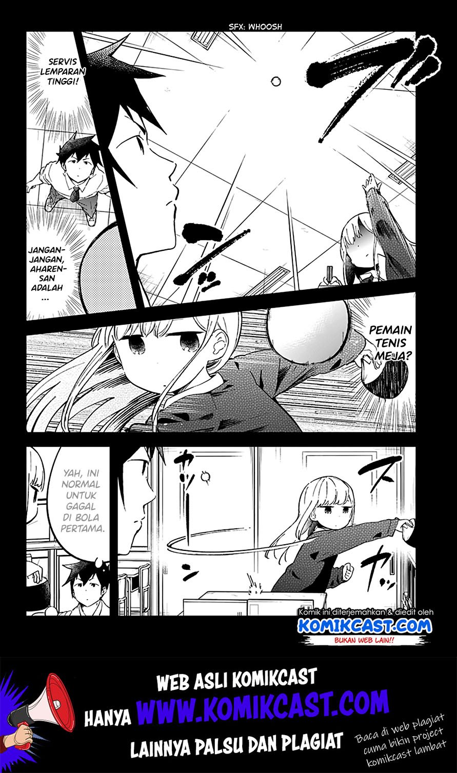 Aharen-san wa Hakarenai Chapter 21