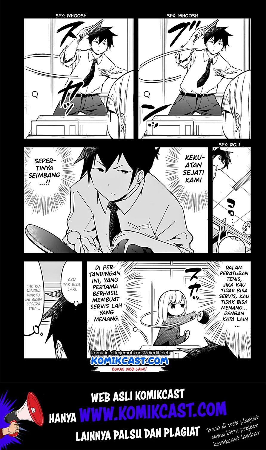 Aharen-san wa Hakarenai Chapter 21