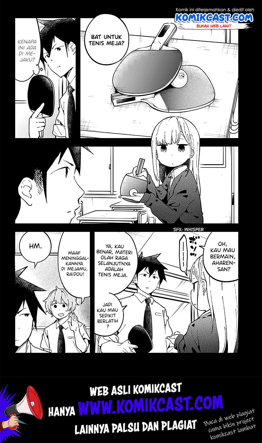 Aharen-san wa Hakarenai Chapter 21