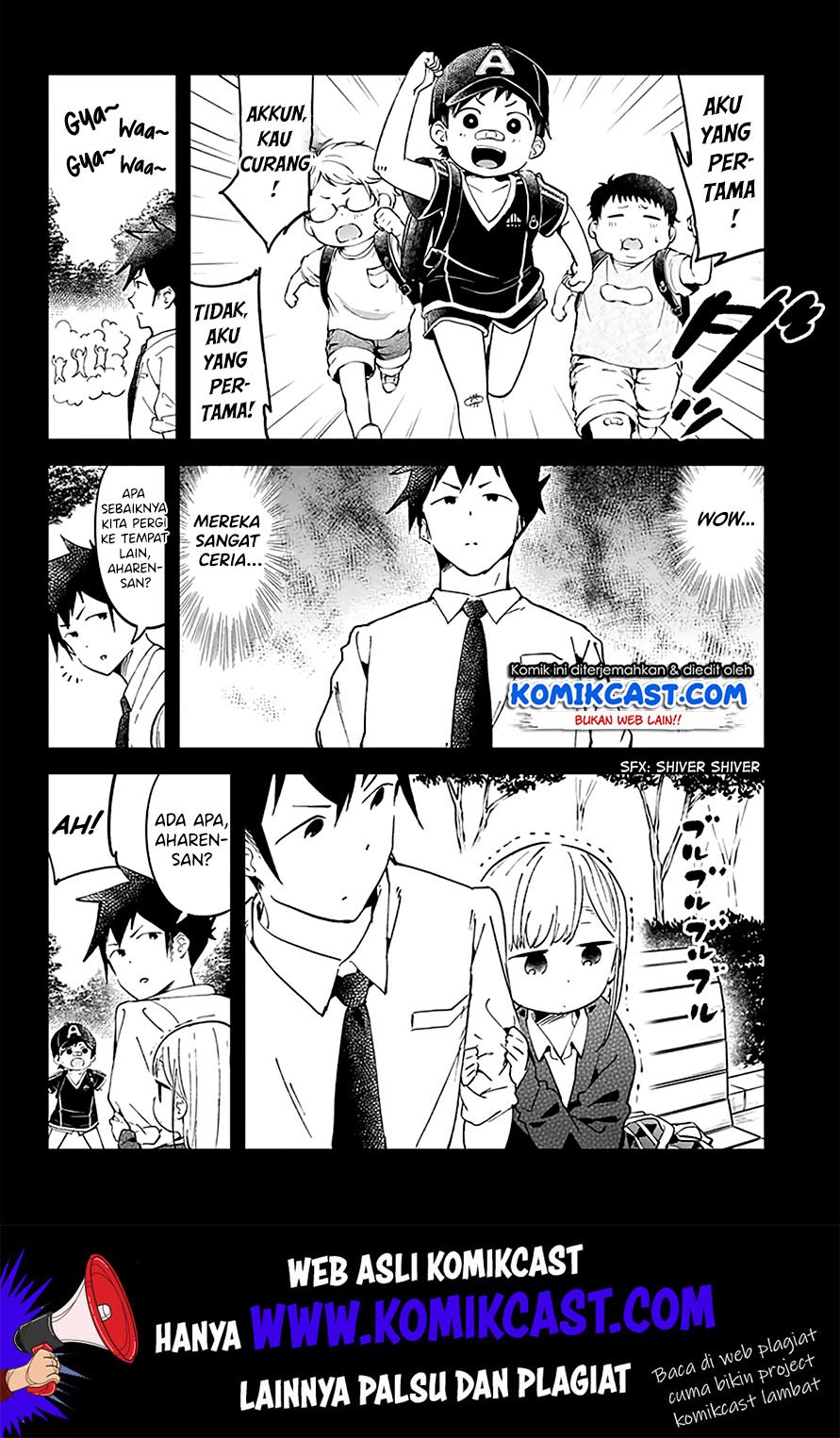 Aharen-san wa Hakarenai Chapter 22