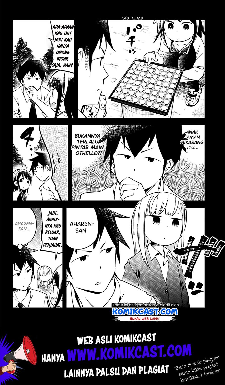 Aharen-san wa Hakarenai Chapter 22