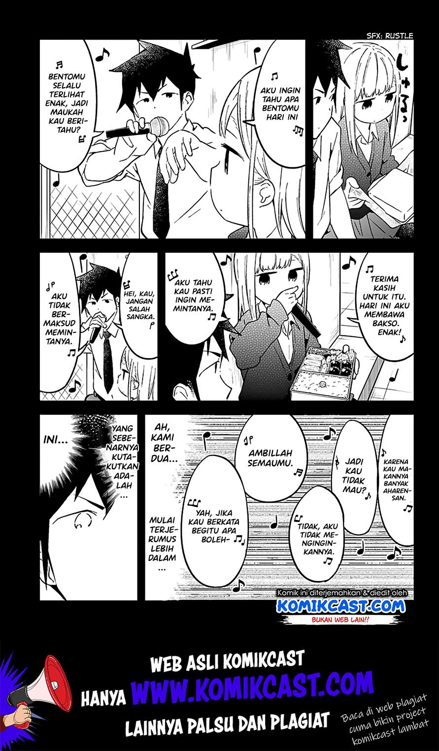 Aharen-san wa Hakarenai Chapter 24