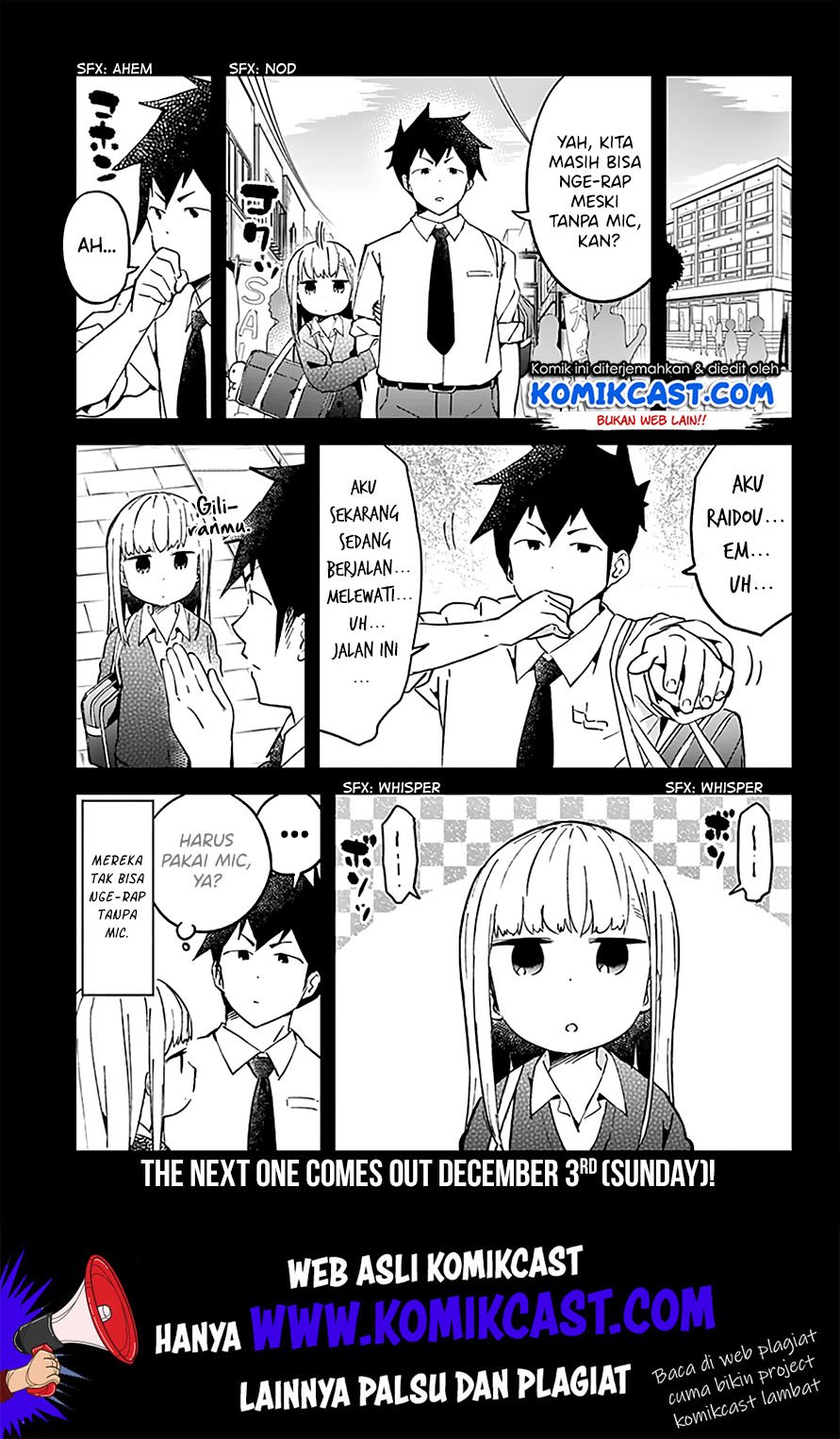 Aharen-san wa Hakarenai Chapter 24