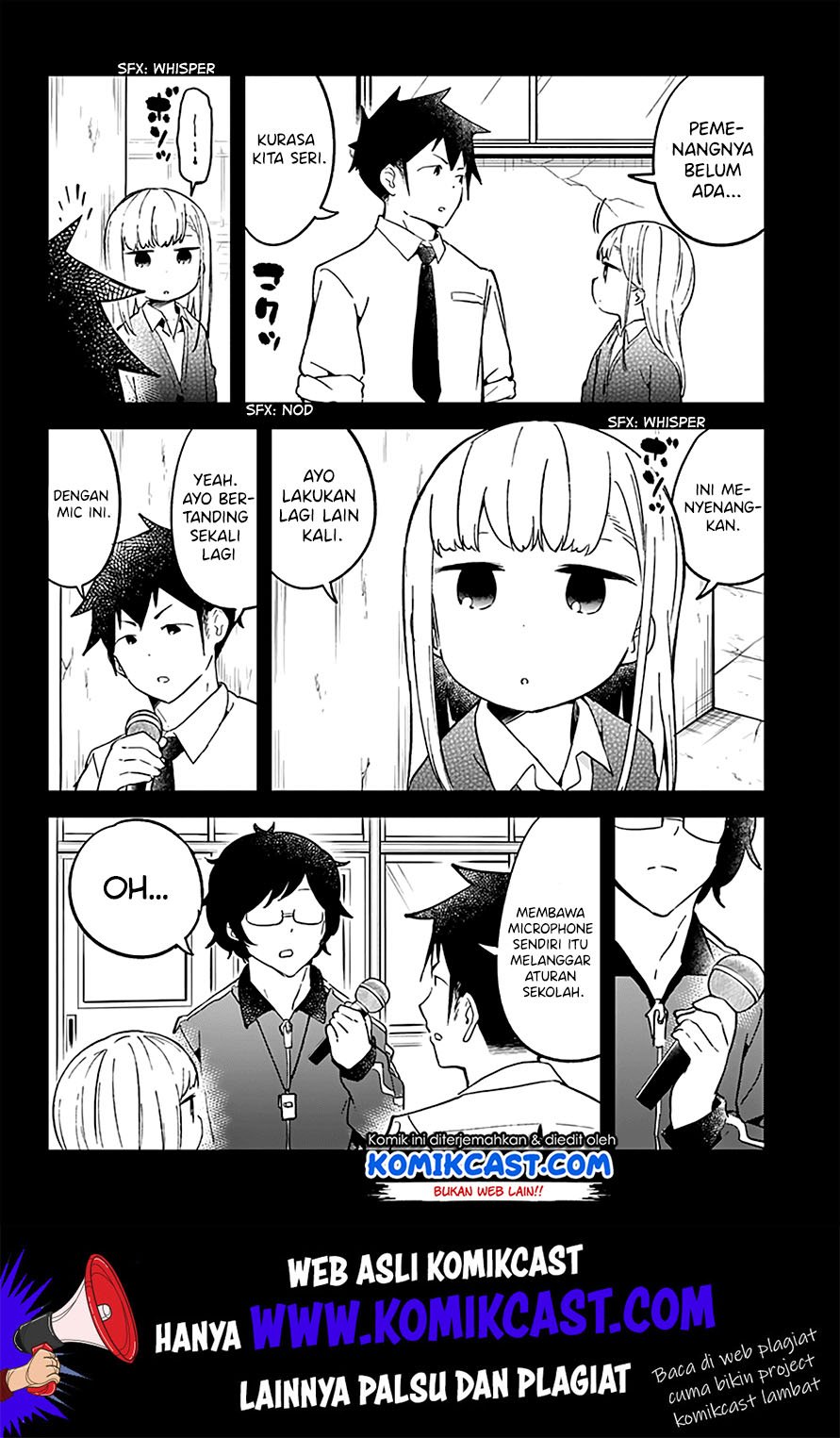 Aharen-san wa Hakarenai Chapter 24