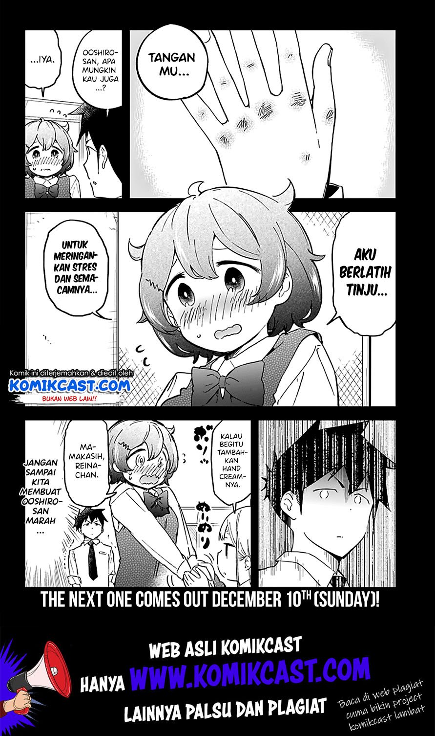 Aharen-san wa Hakarenai Chapter 25