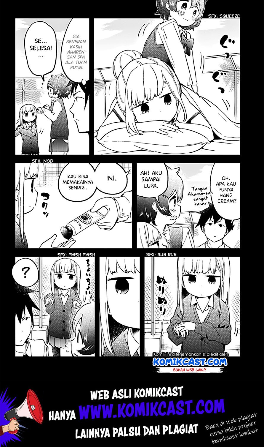 Aharen-san wa Hakarenai Chapter 25